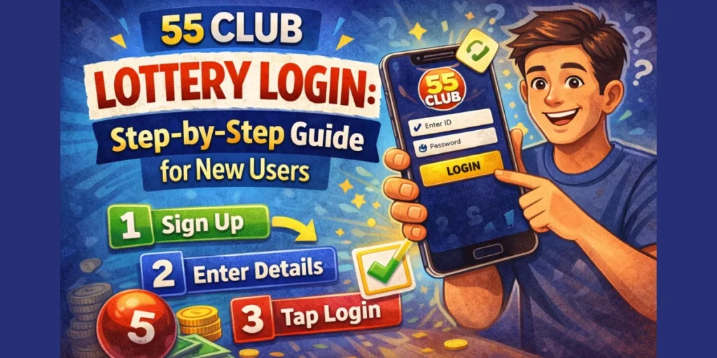 55 Club Lottery Login
